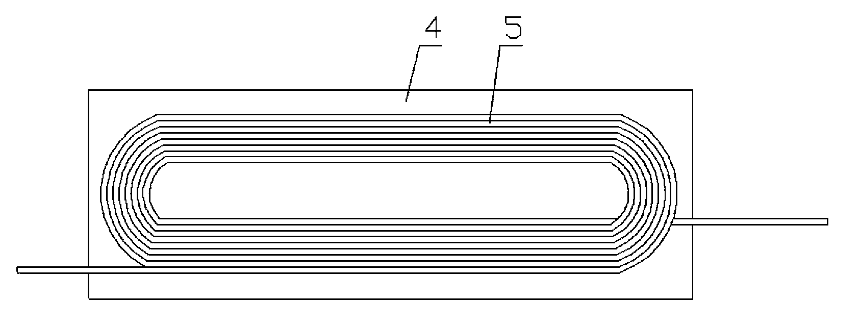 Built-in electromagnetic heating roll