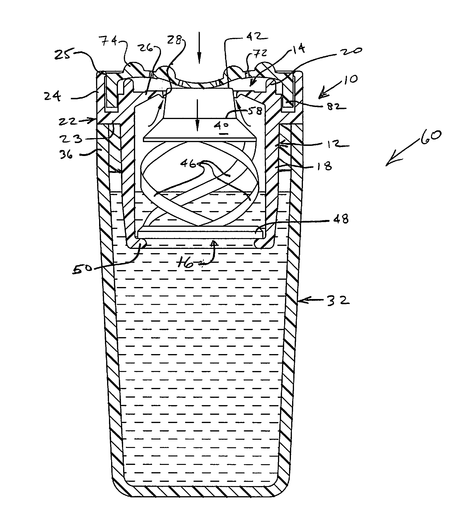 Leak-resistant liquid applicator