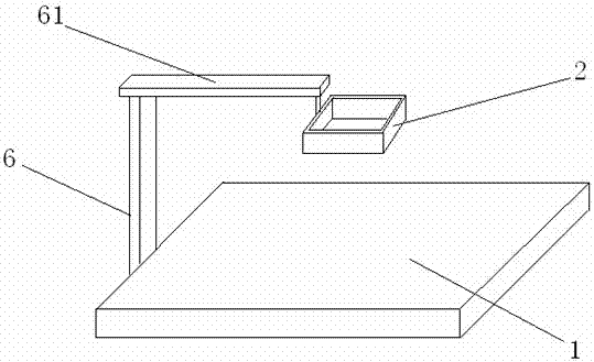 A film-pressing and groove-pressing device applied to large-area and complex plastic-absorbing molds