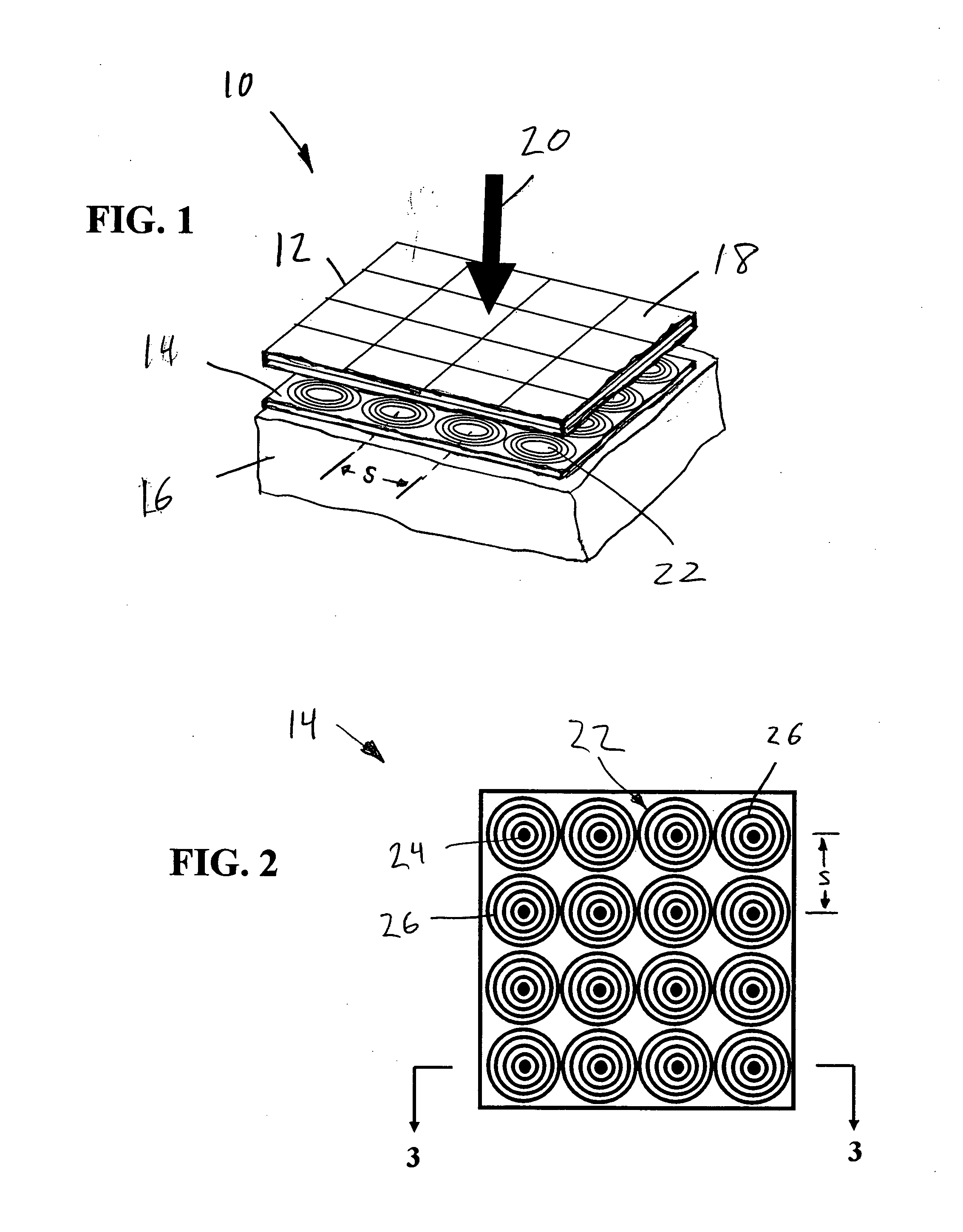 Plasmonic array for maskless lithography