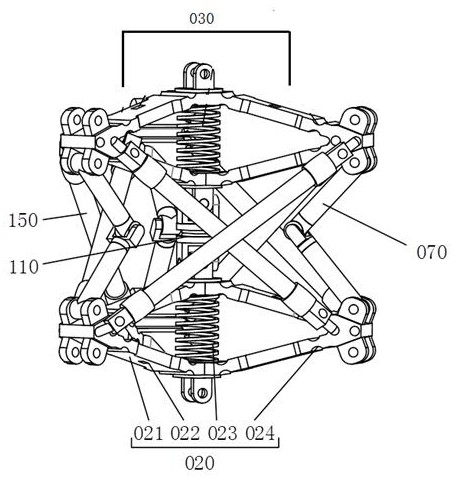 Lumbar joint of a local three-degree-of-freedom rigid-soft coupling bionic robot