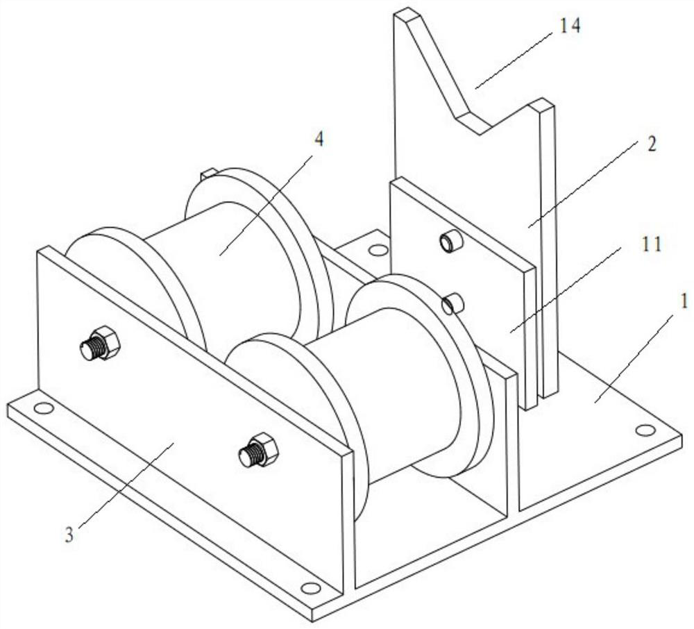 Axle detection device