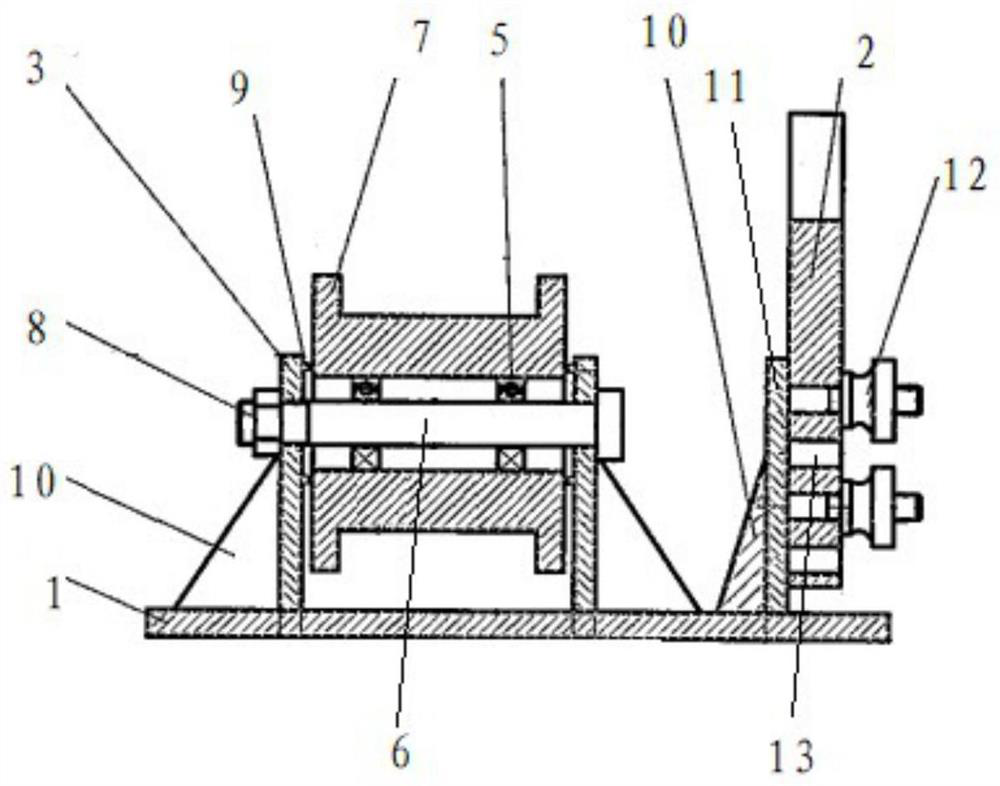 Axle detection device