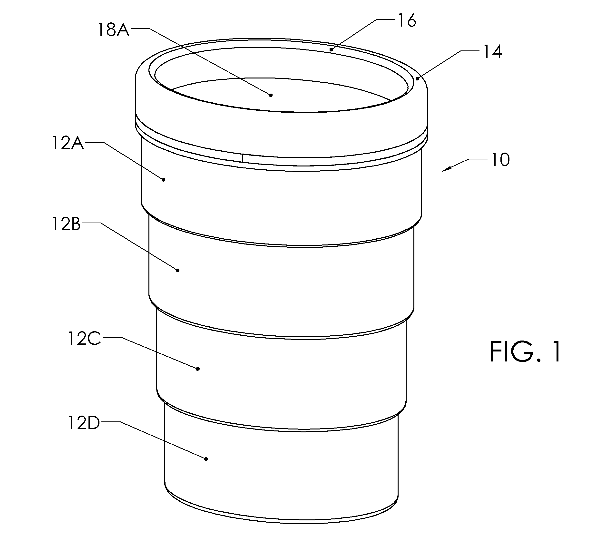 Collapsible container