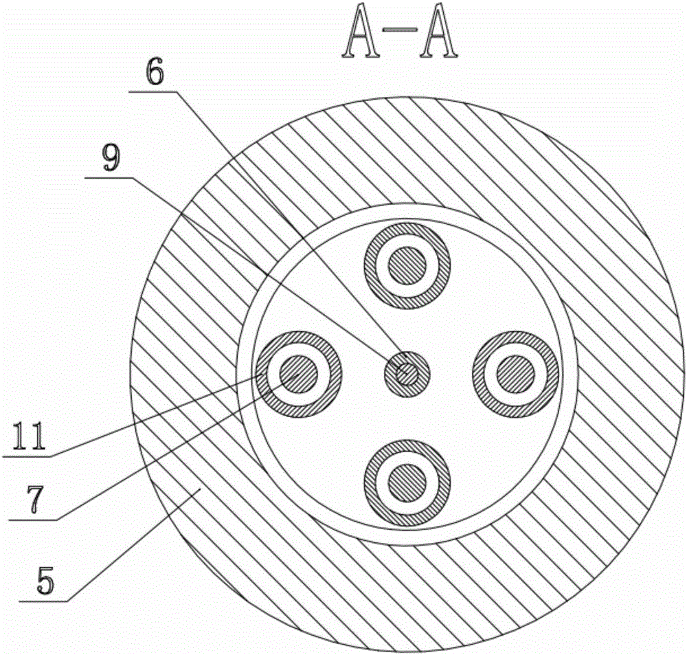 Moving coil type loudspeaker producing sound on two sides