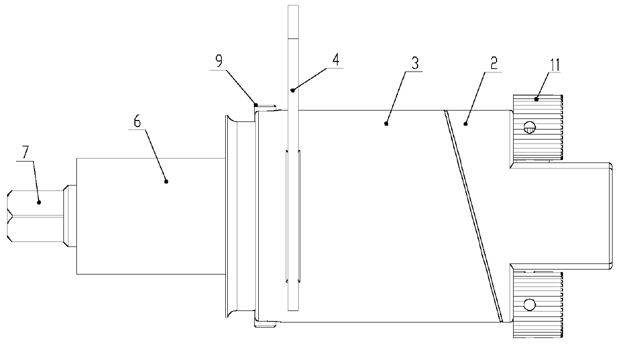 Spherical puffing pump for ice cream machine