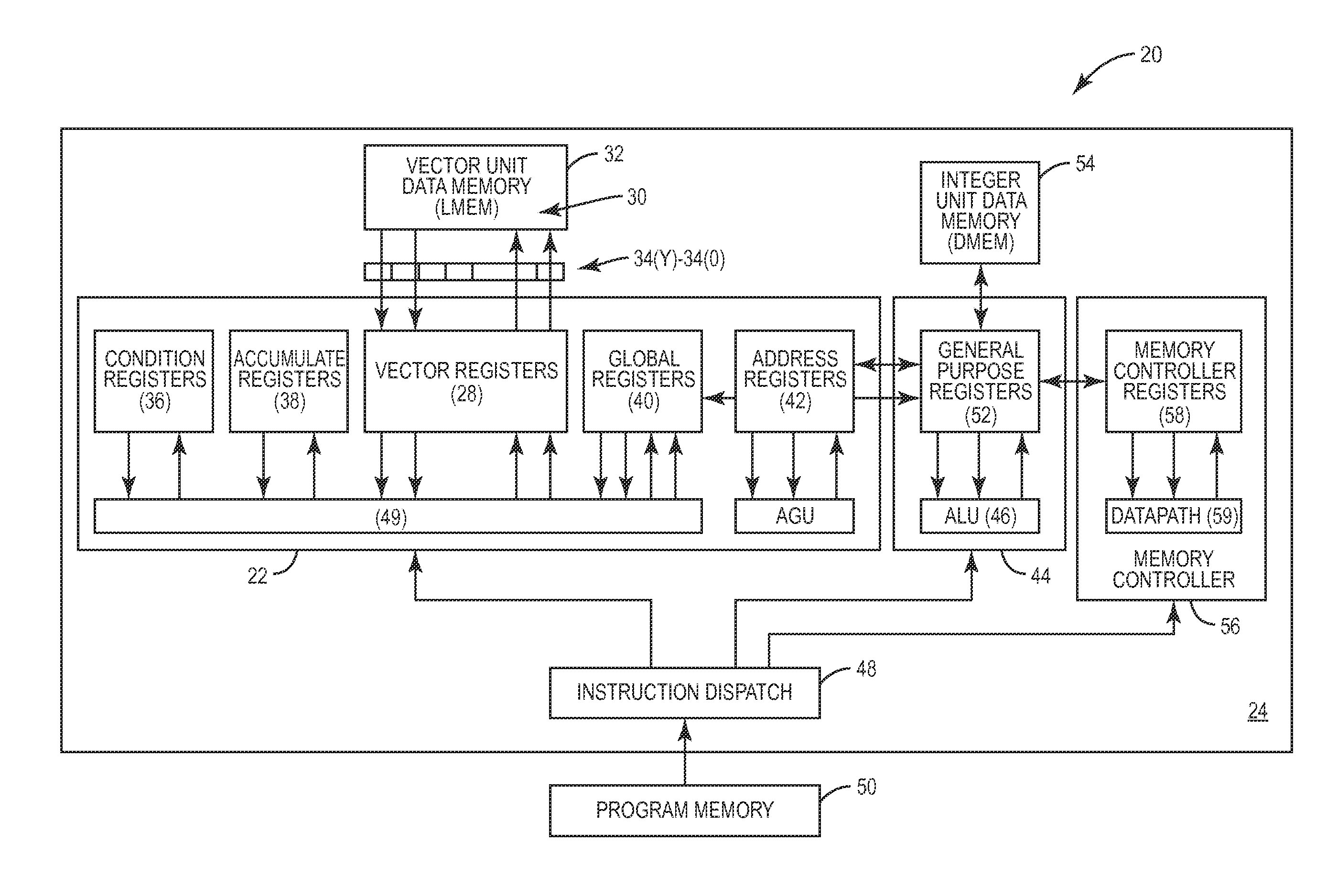 Vector processing engines having programmable data path configurations for providing multi-mode radix-2x butterfly vector processing circuits, and related vector processors, systems, and methods