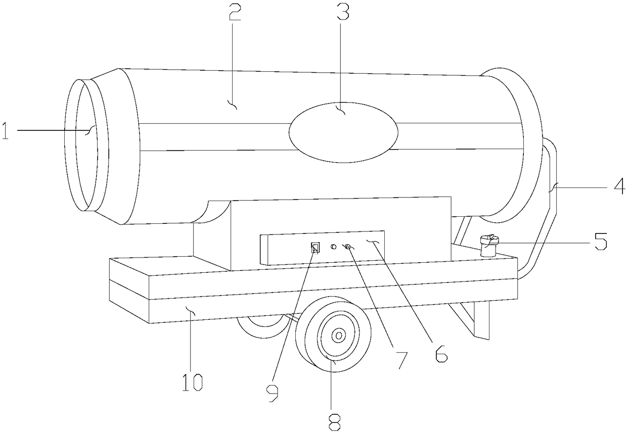 Automatic cleaning device for animal husbandry