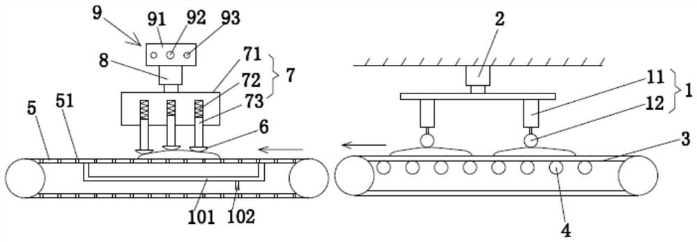 Fish nodule removing method and device