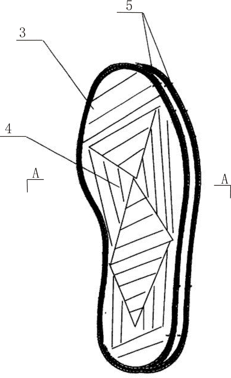 Wear-resisting comfortable cloth shoe soles