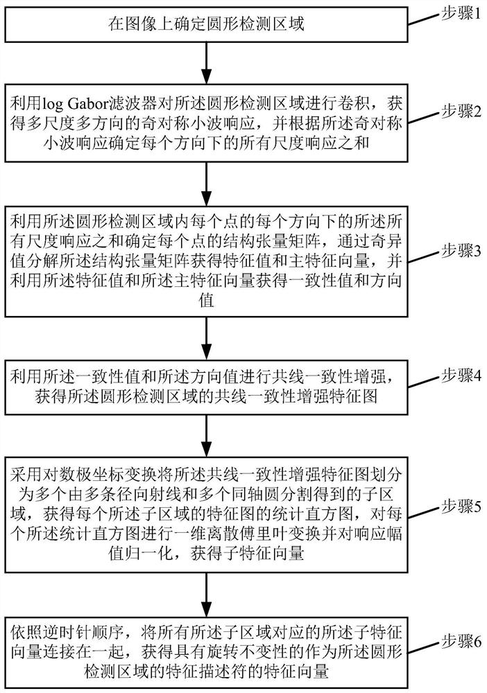 Method, system and device for local feature description of rotation-invariant multi-source images