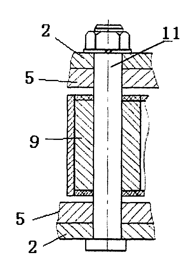 Linear lifting device in swing process