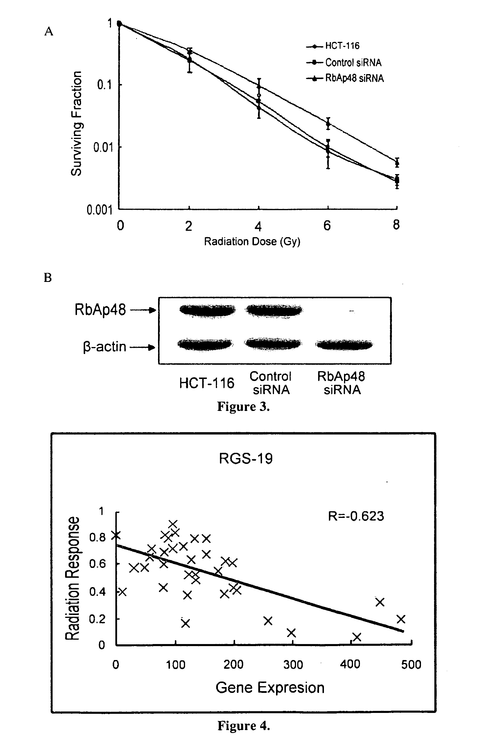 Predictive radiosensitivity network model