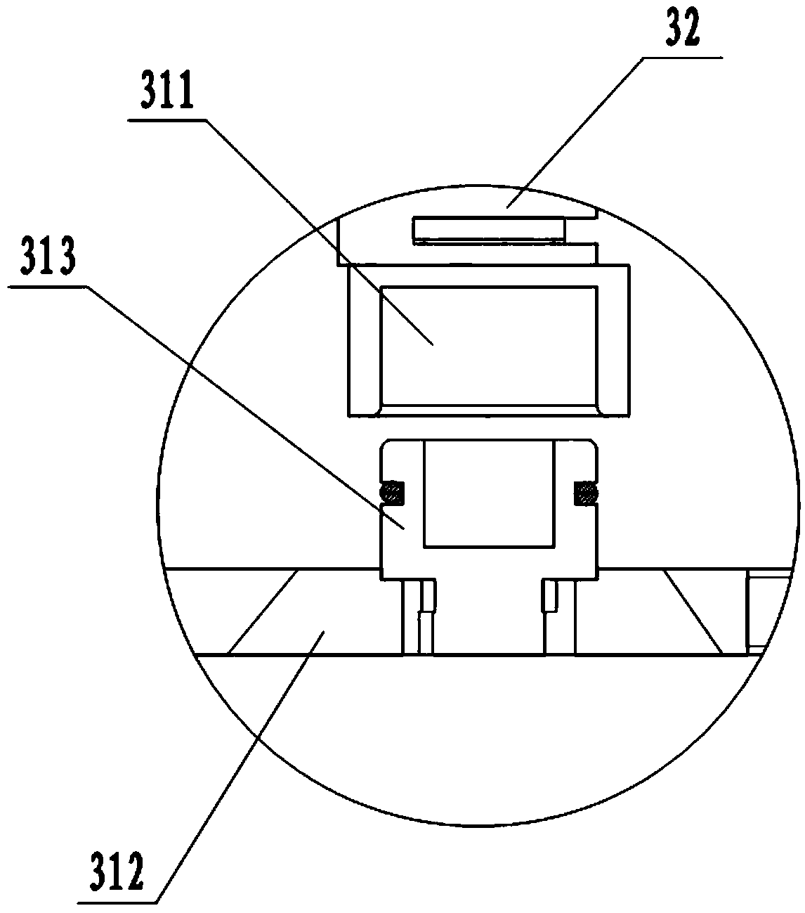 Sample preparation and transfer device and method for combined test of hydrate CT and SEM