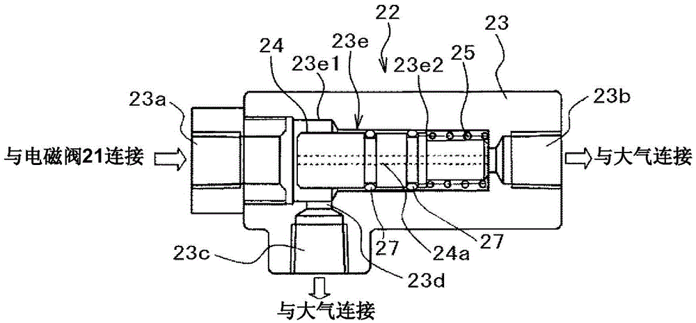 Oil supply type compressor