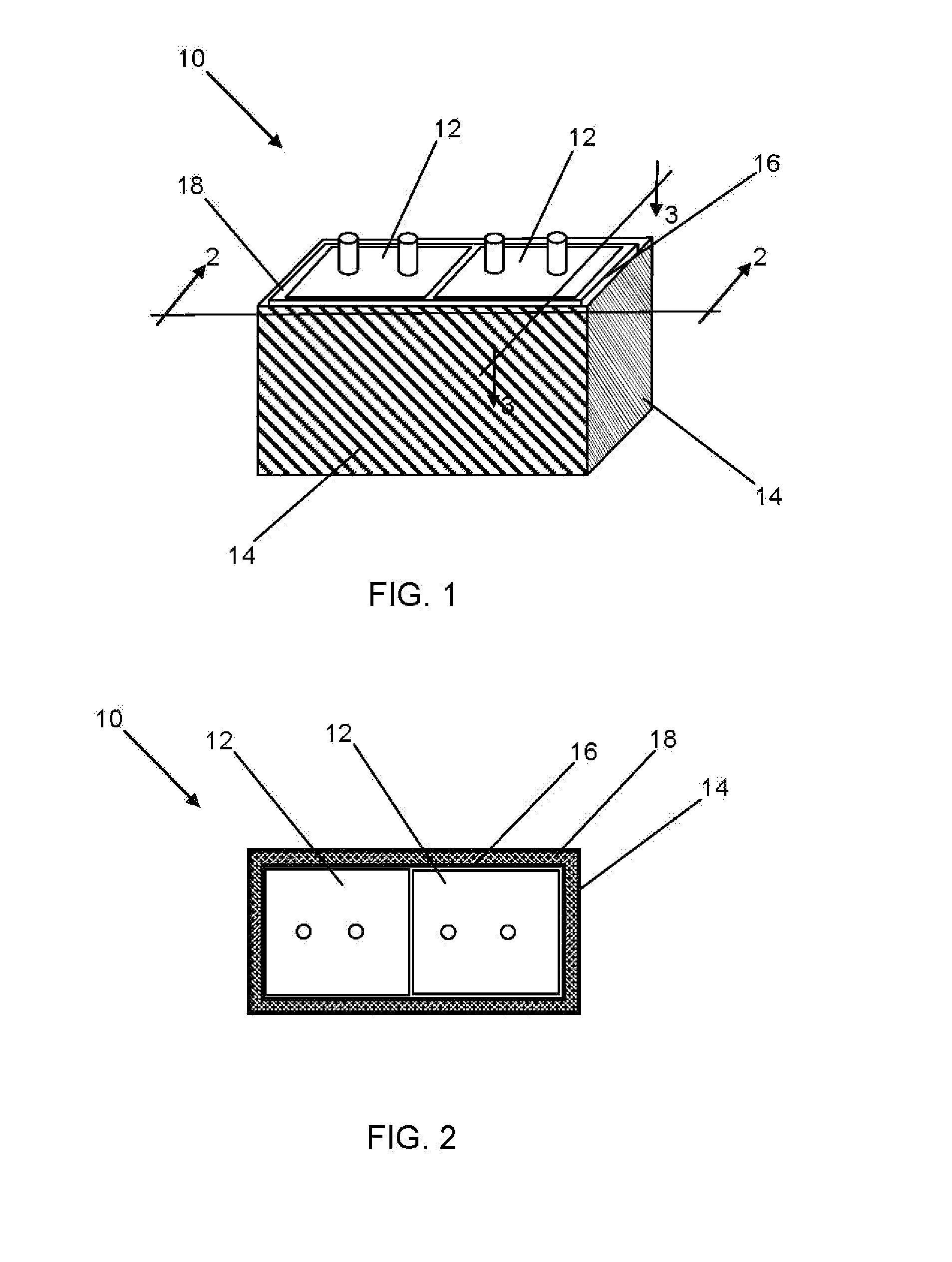 Energy cell temperature management