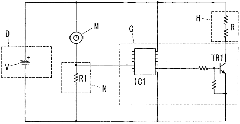 Heating blow-off apparatus