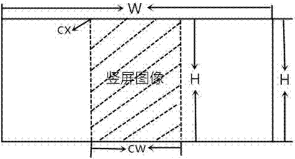 One-screen projection method of mobile terminal on vertical screen advisement player