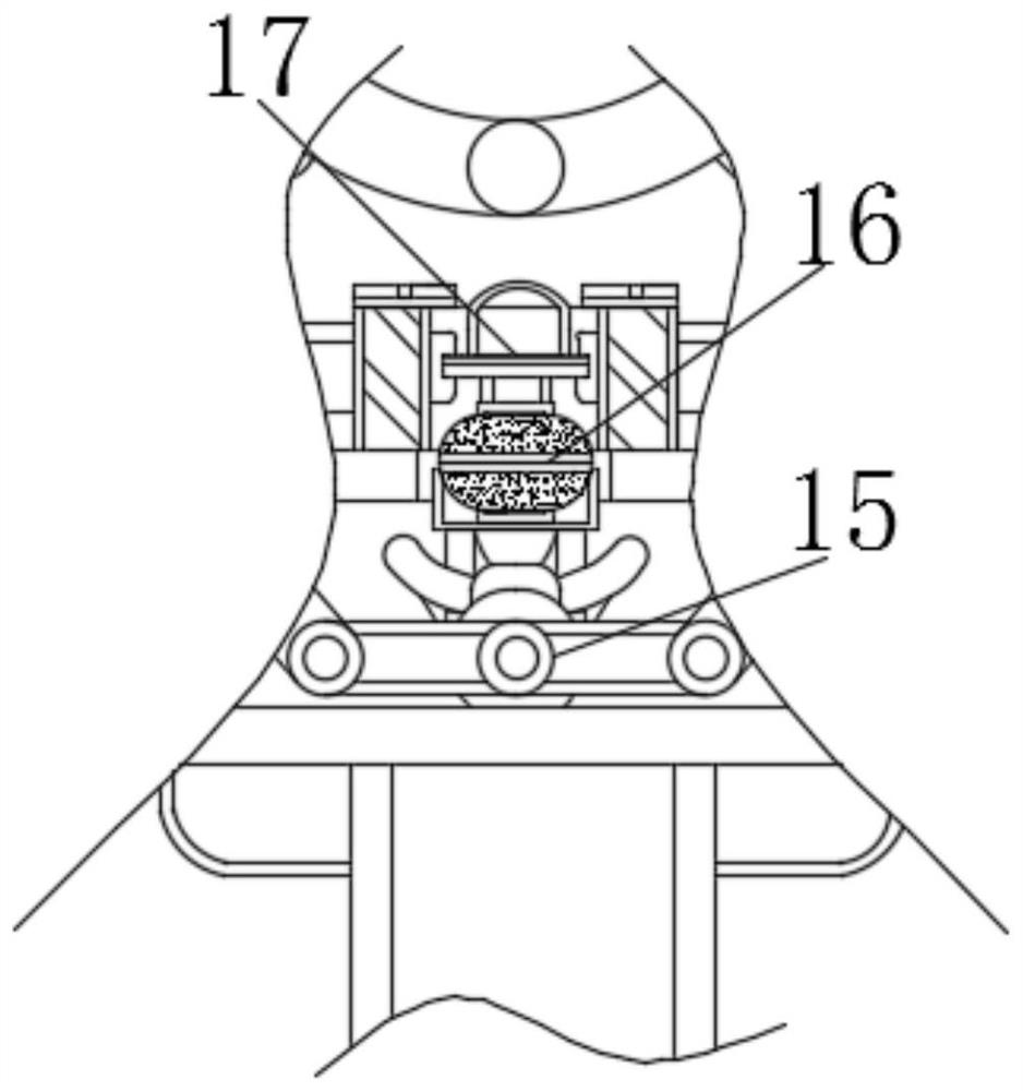 Device for automatically enlarging placing size when optical disk is placed into computer