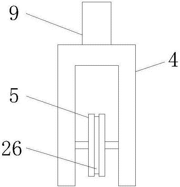 Mechanical teaching aid convenient for students to demonstrate