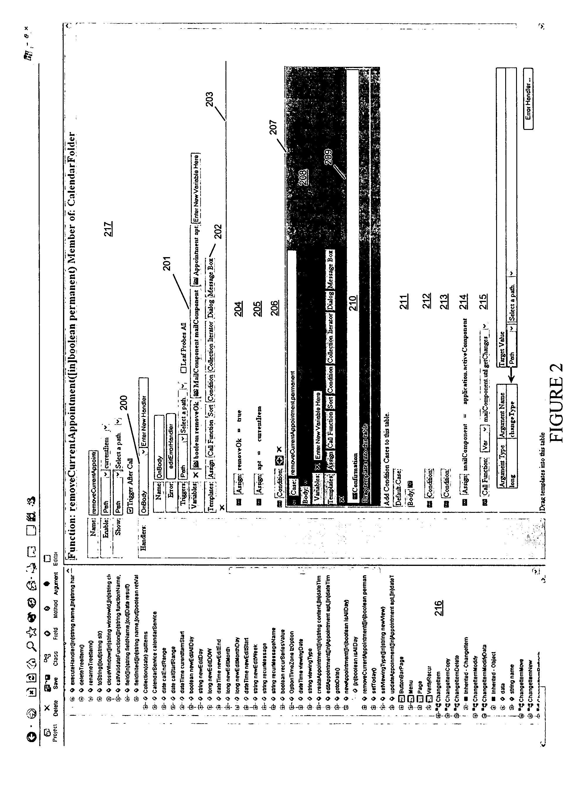 Declarative computer programming language method and system