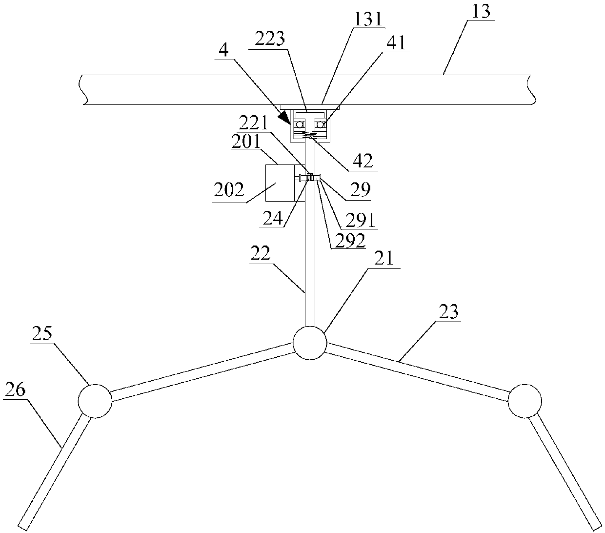 Clothes collecting mechanism