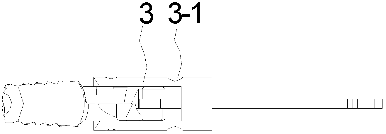 Hemostatic clamp with four-bar structure