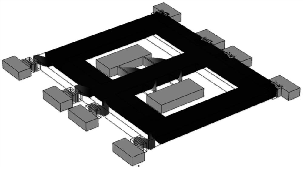 A Wide Frequency Response Silicon Micromachined Accelerometer with High Mode Shape Stability