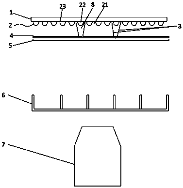 Multi-mode ultra-thin light source device of phase contrast microscope and using method thereof