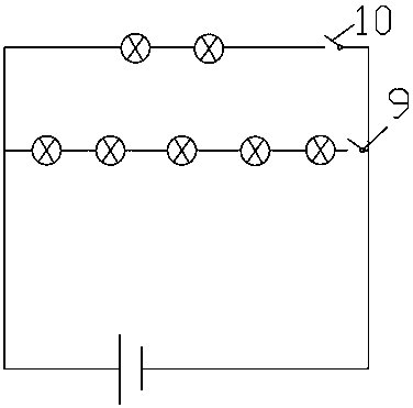 Multi-mode ultra-thin light source device of phase contrast microscope and using method thereof