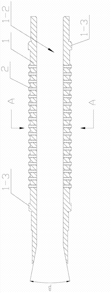 Manufacturing process of cutter for punching adhesive tape