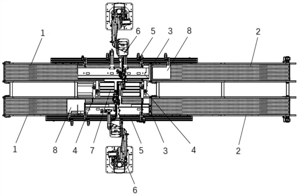 Automatic cutting device compatible with various hinge door stop plates