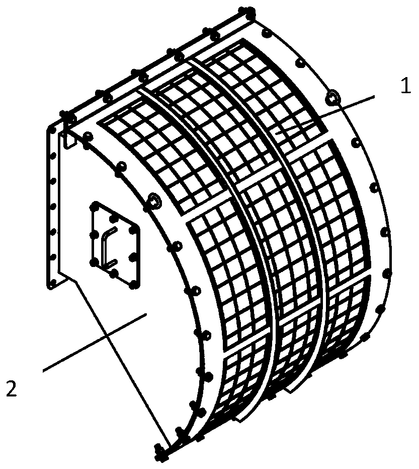 Fire extinguishing element for flameless explosion pressure relief device