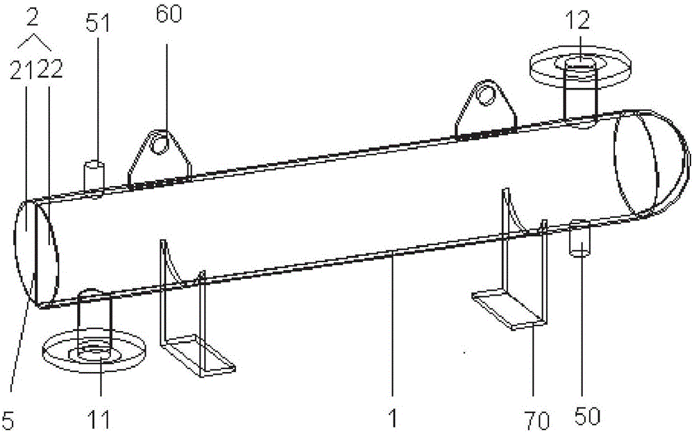 Multi-shell-side shell-and-tube heat exchanger