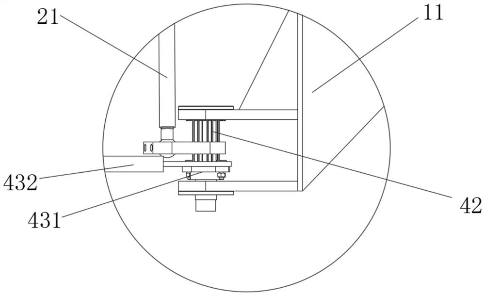 Waist twisting mechanism of robot, and robot