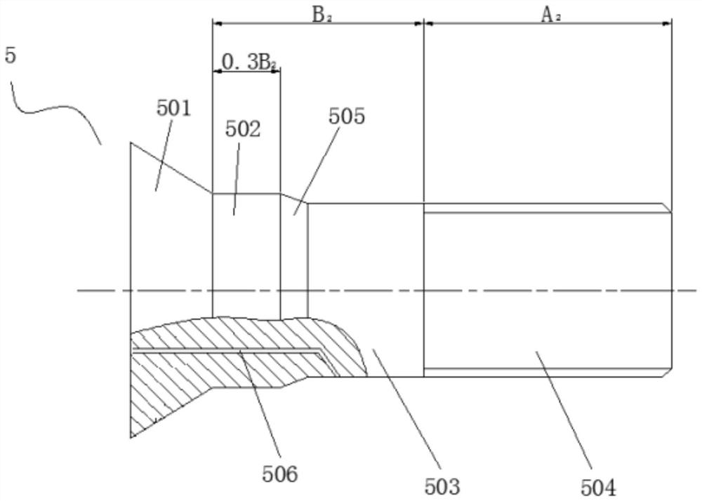 Bolt sealing structure of rod mill cylinder and rod mill