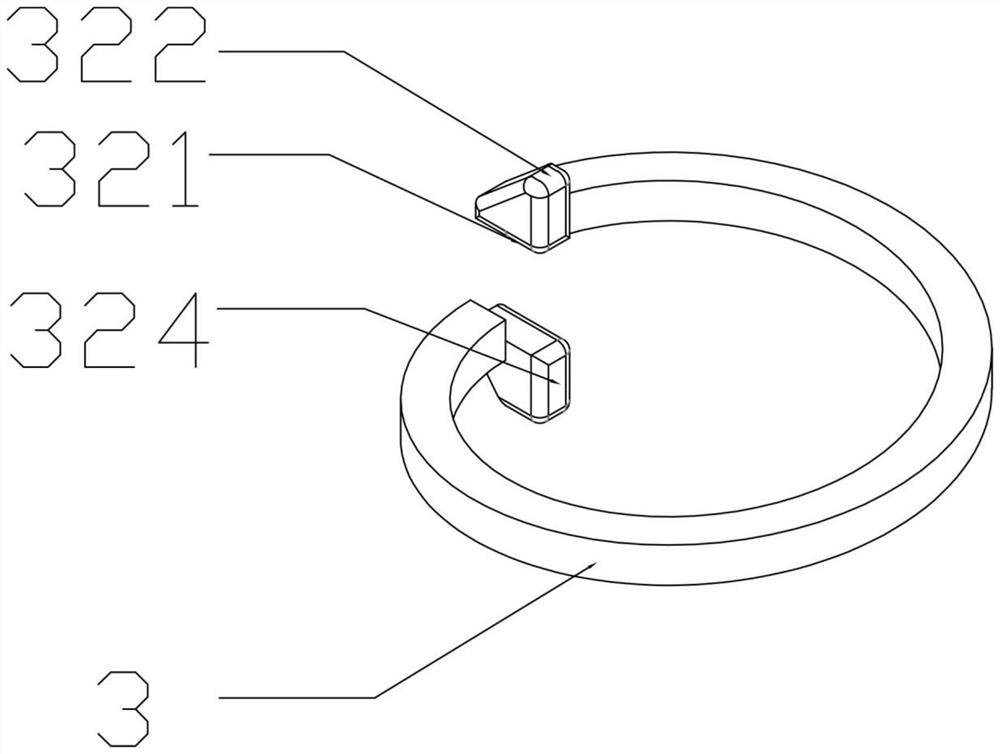 Screw, nut and gasket combination