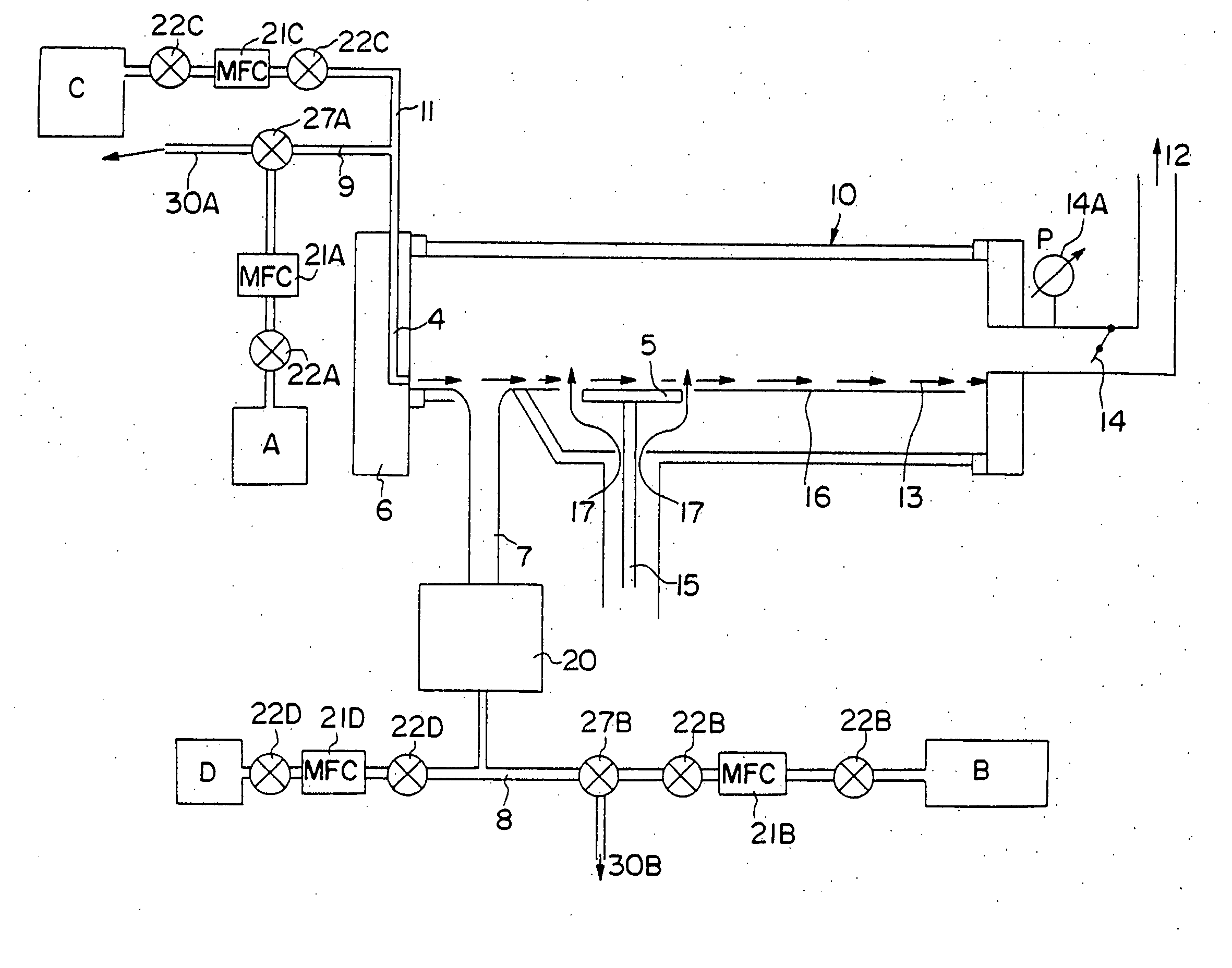 Apparatus and method for growth of a thin film