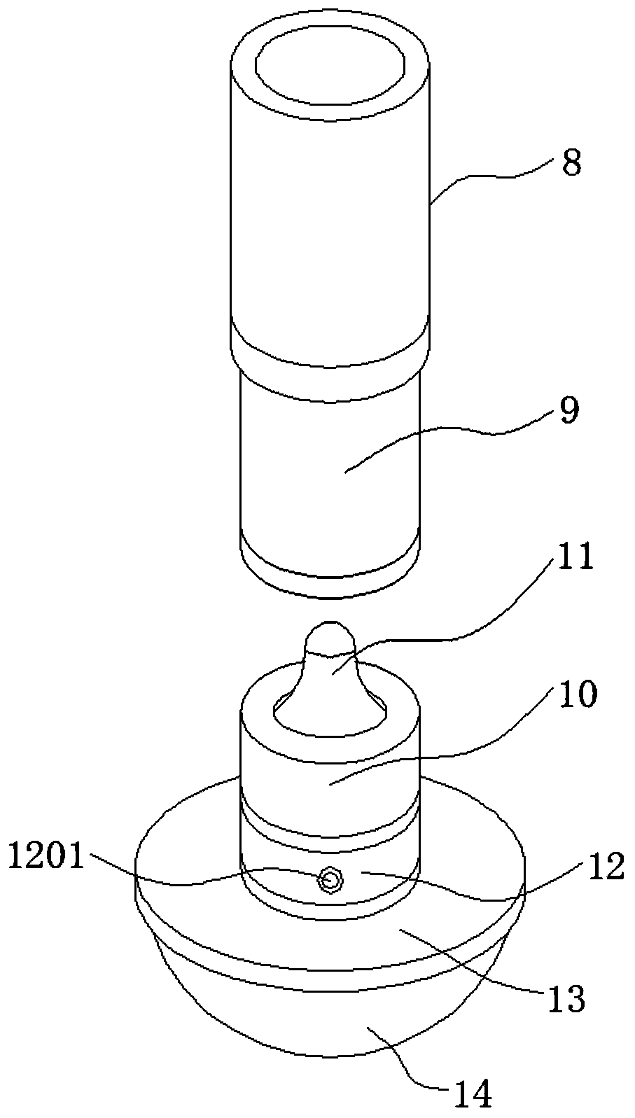 Copying cutting machine for medical retainer and cutting process