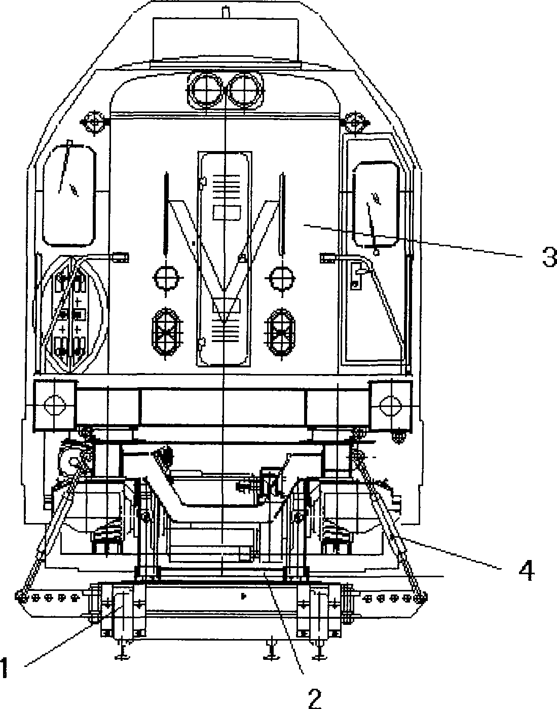 Device for transferring non-standard track space engine on the standard track space circuitry