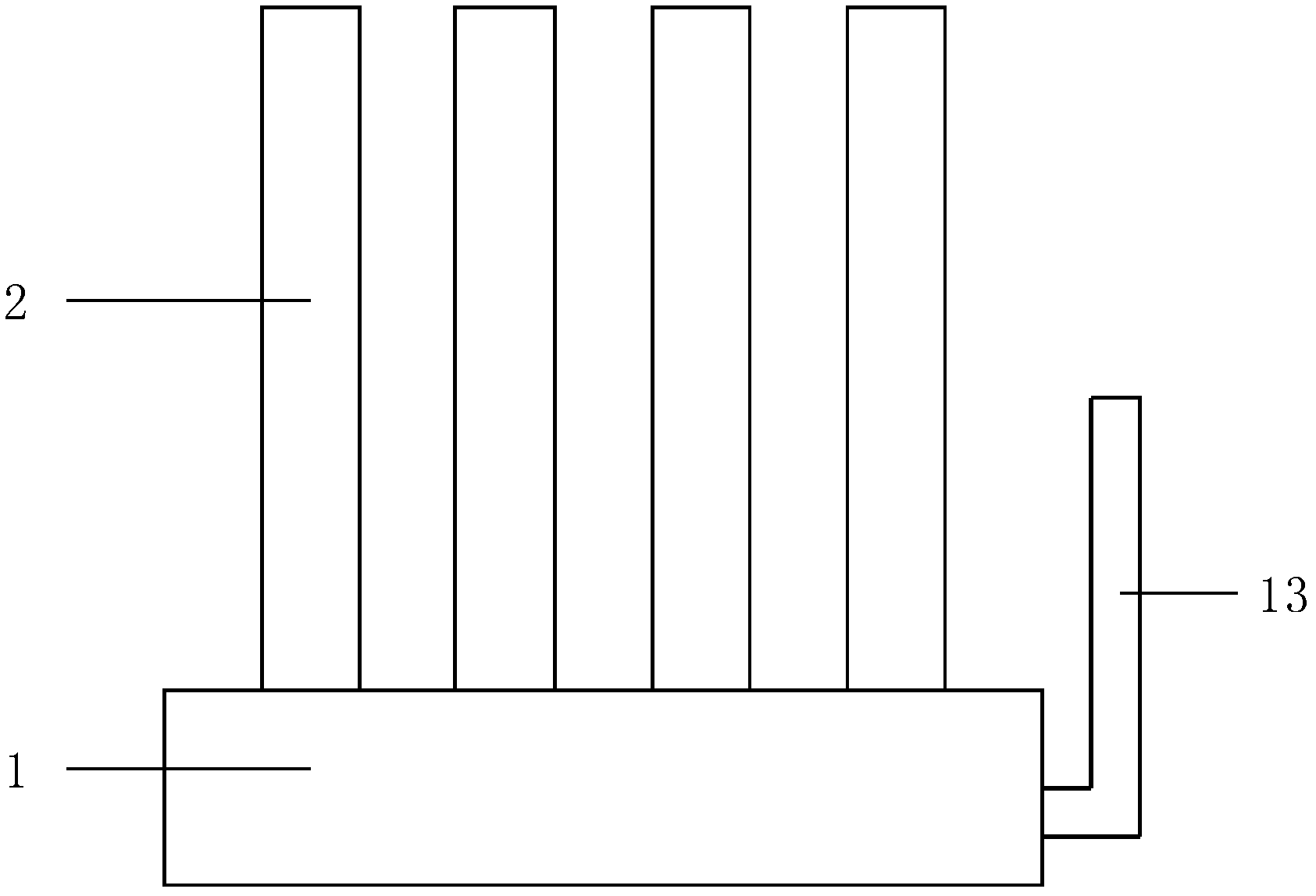 Direct-cooling type high integrated level charge sensitive pre-amplifier
