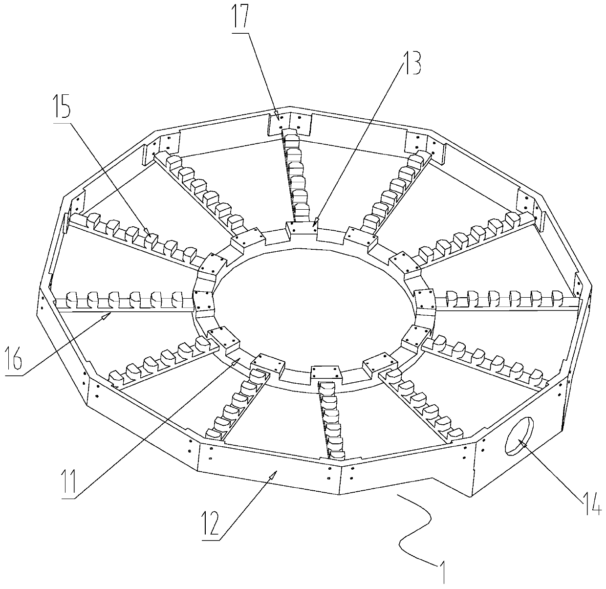 Inductance coil winding device and winding method thereof