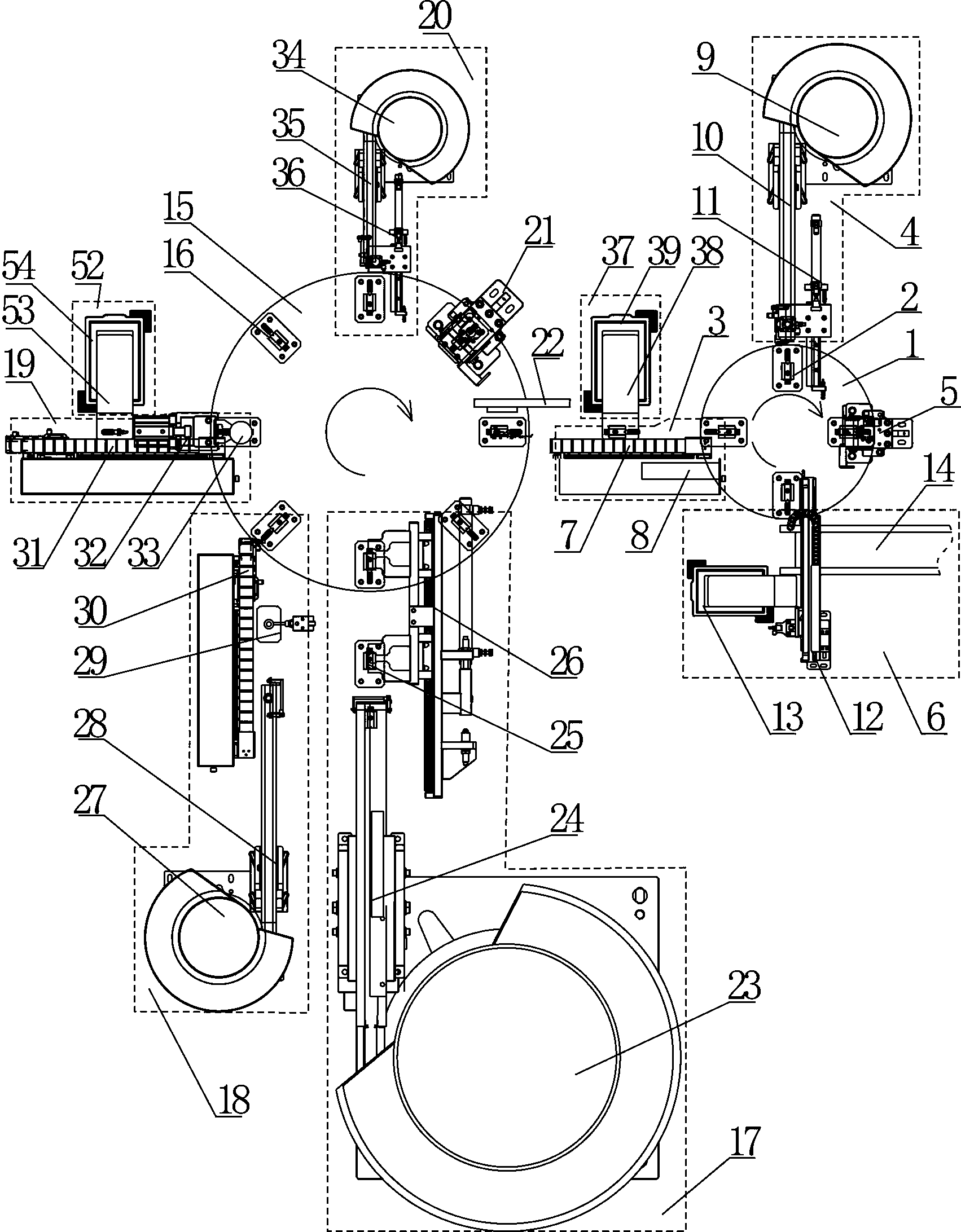 Automatic assembly machine for kettle valve of coffee maker