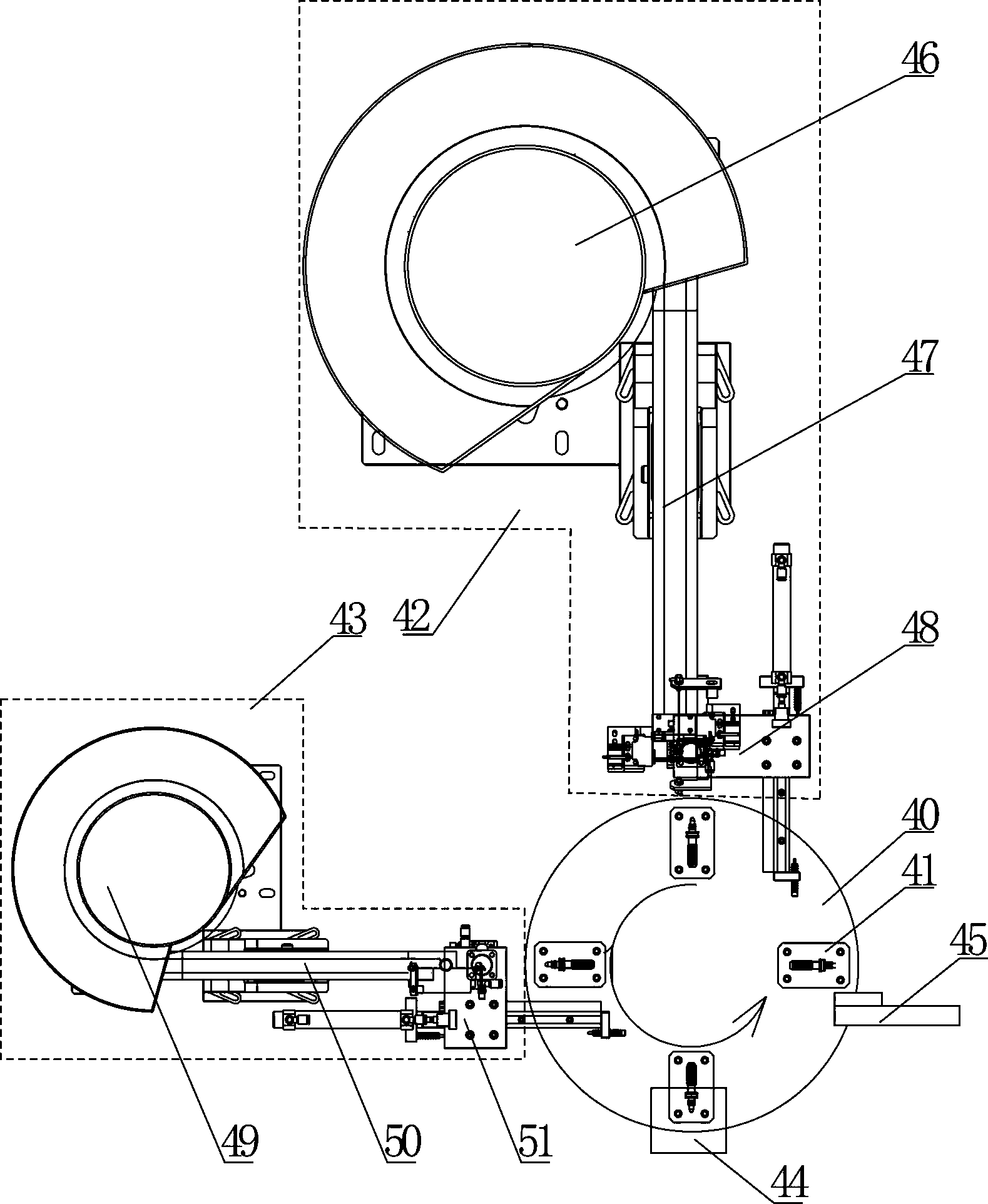 Automatic assembly machine for kettle valve of coffee maker