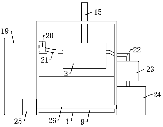 Casting tank for producing metal products