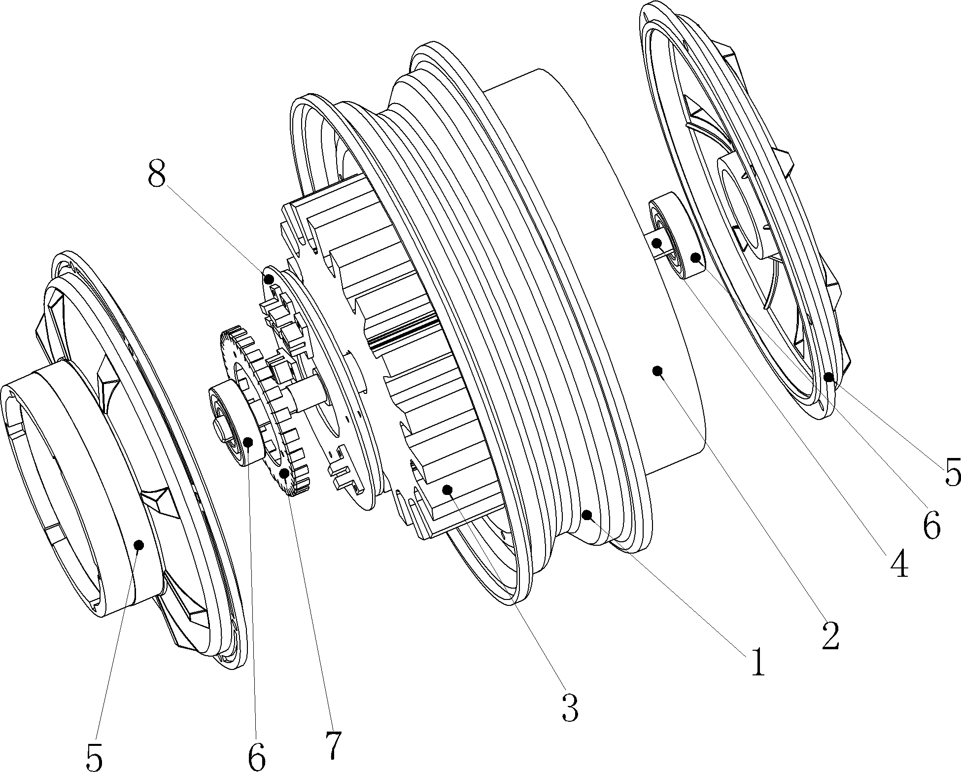 External rotor motor