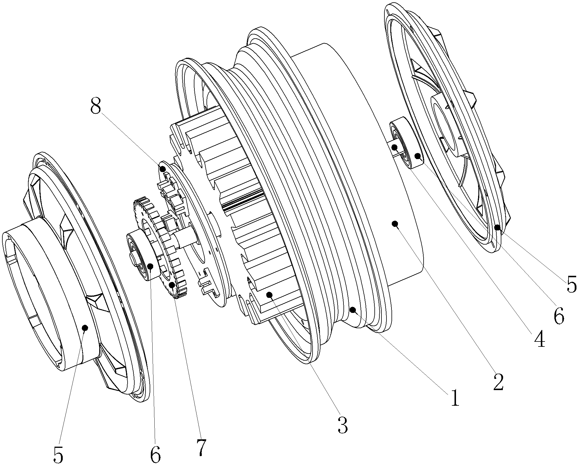 External rotor motor