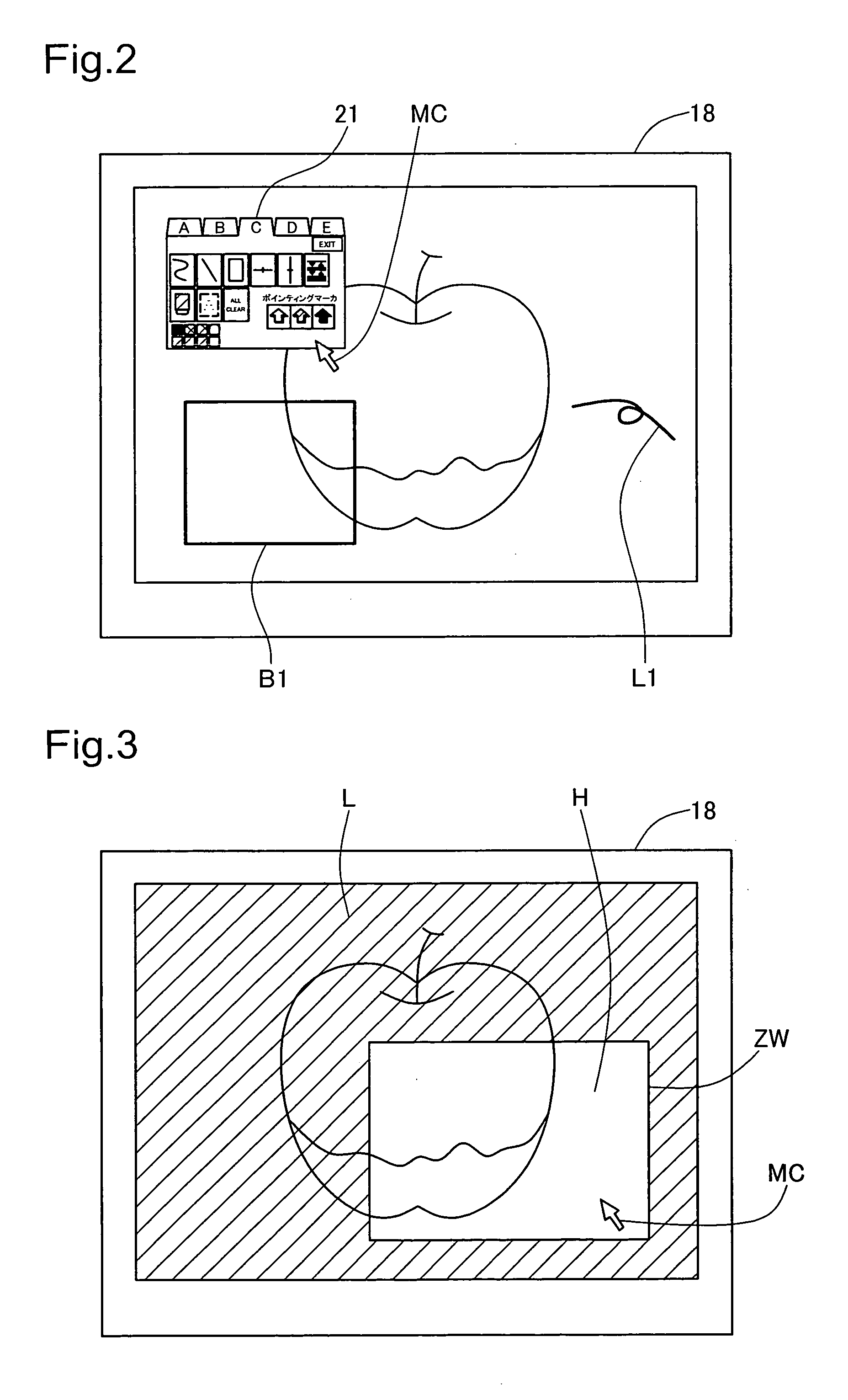 Presentation device and display method