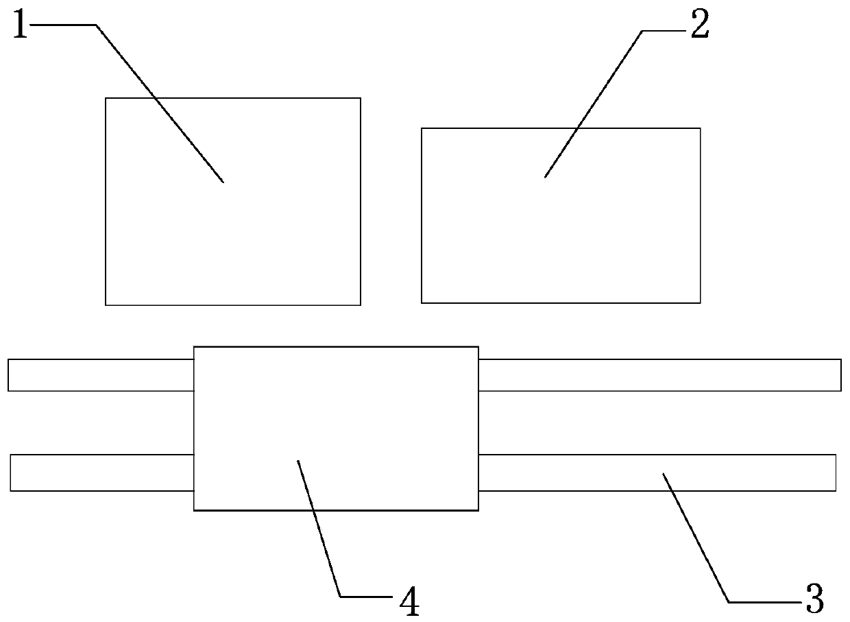 Automatic scale breaking roller replacing mechanism of steel plate surface rust removing device