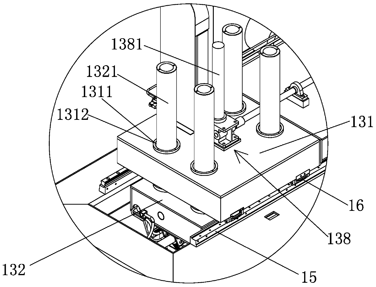 Automatic scale breaking roller replacing mechanism of steel plate surface rust removing device